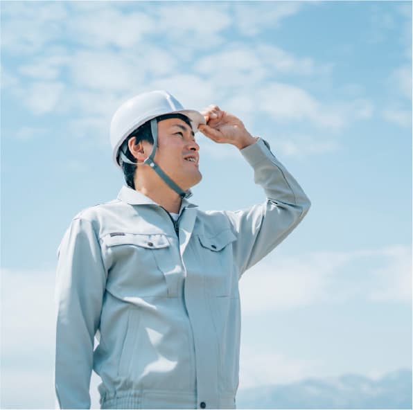 関わったすべての皆様の未来を豊かにする会社でありたいと考えています